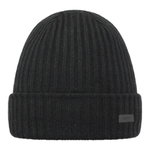 Barts Mütze (Beanie) Wilbert Turnup schwarz - 1 Stück
