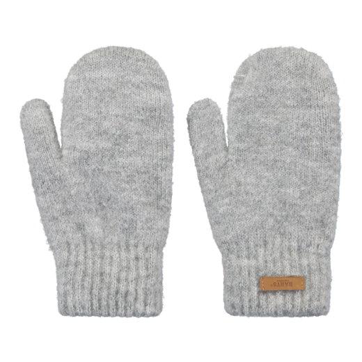 Barts Handschuhe Fäustlinge Witzia Mitts (super weich und dehnbar) grau - 1 Stück
