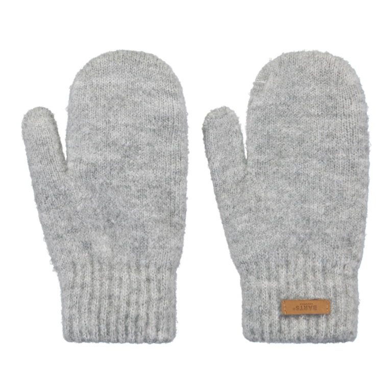 Barts Handschuhe Fäustlinge Witzia Mitts (super weich und dehnbar) grau - 1 Stück