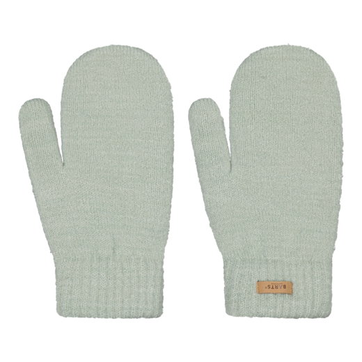 Barts Handschuhe Fäustlinge Witzia Mitts (super weich und dehnbar) stonegrau - 1 Stück