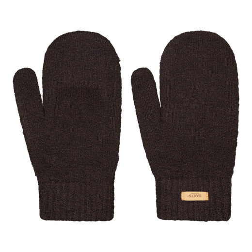 Barts Handschuhe Fäustlinge Witzia Mitts (super weich und dehnbar) dunkelbraun - 1 Stück