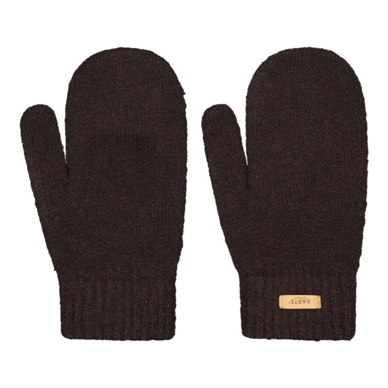Barts Handschuhe Fäustlinge Witzia Mitts (super weich und dehnbar) dunkelbraun - 1 Stück