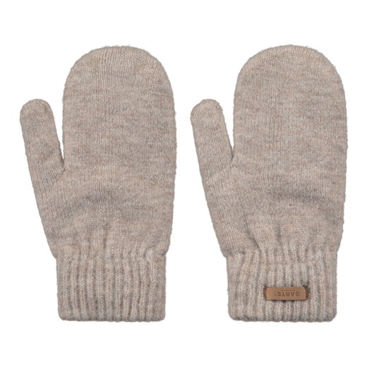 Barts Handschuhe Fäustlinge Witzia Mitts (super weich und dehnbar) hellbraun - 1 Stück