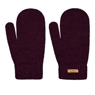 Barts Handschuhe Fäustlinge Witzia Mitts (super weich und dehnbar) aubergine violett - 1 Stück