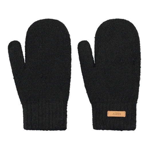 Barts Handschuhe Fäustlinge Witzia Mitts (super weich und dehnbar) schwarz - 1 Stück