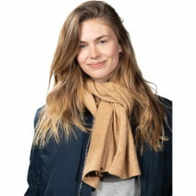 Barts Schal Witzia (super weich und dehnbar) camelbraun 180x40cm - 1 Stück
