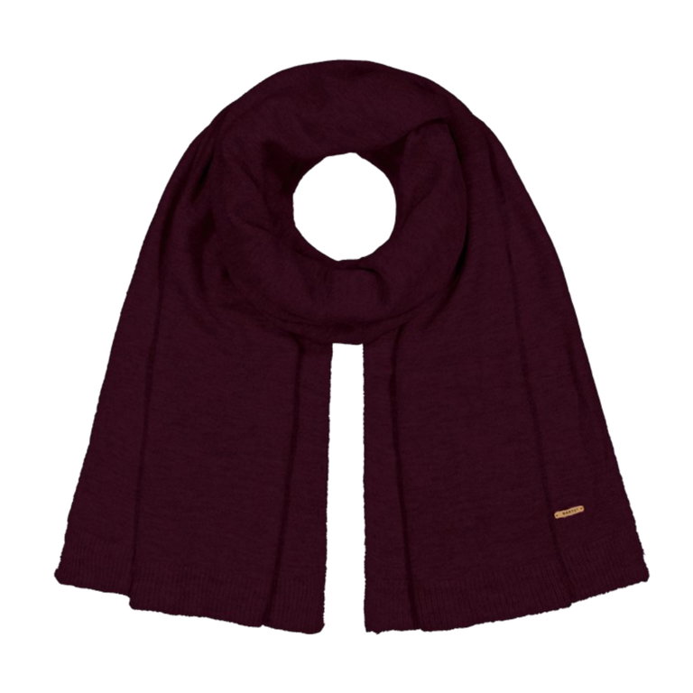 Barts Schal Witzia (super weich und dehnbar) aubergine violett 180x40cm - 1 Stück