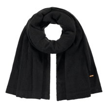 Bart's scarf Witzia (super soft and stretchy) black 180x40cm - 1 piece