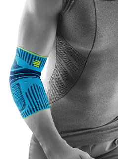 Bauerfeind Elbow Support Sports Elbow Bandage (light, comfortable) river blue - 1 piece