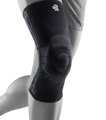 Bauerfeind Kniebandage (leichte Kompression, schützt vor Überlastung) schwarz/schwarz - 1 Stück