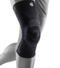 Bauerfeind knee brace (light compression, protects against overexertion) black/black - 1 piece
