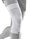 Bauerfeind Knee Brace Sports Compression Knee Support (Moderate Compression) white - 1 piece