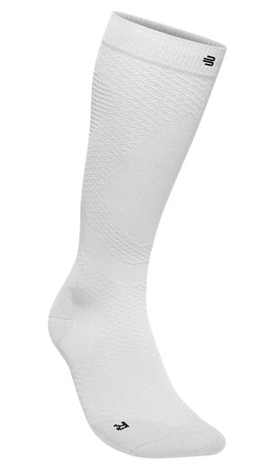 Bauerfeind Compression Sock Run Ultralight Compression (breathable) white Men's - 1 Pair