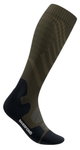 Bauerfeind Kompressionssocke Outdoor Merino Compression (gezielter Kompression) grün Herren - 1 Paar