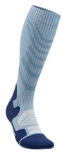 Skarpety kompresyjne Bauerfeind Outdoor Merino Compression (celowana kompresja) niebieskie damskie - 1 para