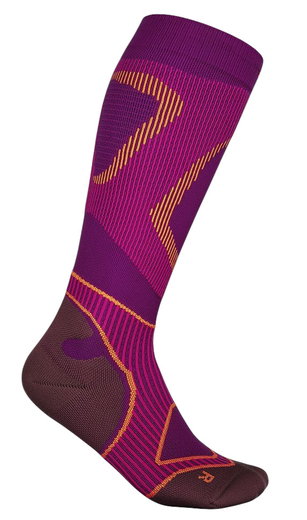 Bauerfeind Kompressionssocke Run Performance Compression violett Damen - 1 Paar