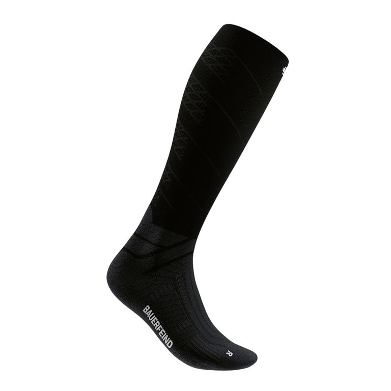 Bauerfeind Kompressionssocke Run Performance Compression Calf schwarz Herren - 1 Paar