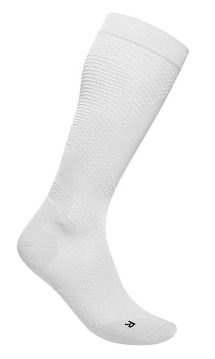 Bauerfeind Compression Sock Run Ultralight Compression (breathable) white Ladies - 1 Pair