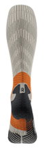 Bauerfeind Kompressionssocke Trail Run Compression (erhöhtes Stabilitätsgefühl) grau Herren - 1 Paar