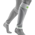 Bauerfeind Sports Calf Compression Sleeves Short White - 2 Pieces