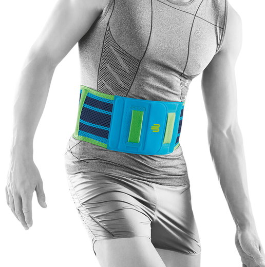 Bauerfeind Rückenbandage Sports Back Support (maximale Bewegungsfreiheit) riverablau - 1 Stück