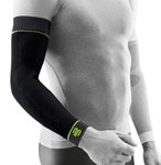 Bauerfeind Armbandage Sports Compression Arm Sleeves Short (leicht, komfortabel) schwarz - 2 Stück