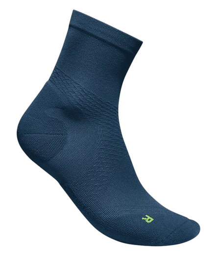 Bauerfeind Sportsock Run Ultralight Mid Cut (Compression Sock) navy blue Men's - 1 Pair
