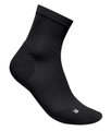 Bauerfeind Sportsock Run Ultralight Mid Cut (Compression Sock) black Men's - 1 Pair