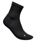 Bauerfeind Sportsocke Run Ultralight Mid Cut (Kompressionssocke) schwarz Herren - 1 Paar
