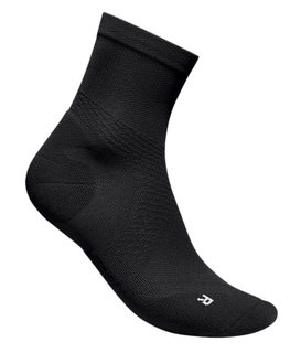 Bauerfeind Sportsock Run Ultralight Mid Cut (Compression Sock) black Men's - 1 Pair