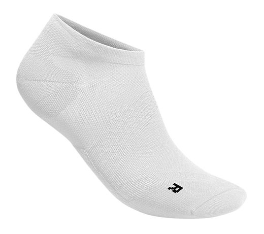 Bauerfeind Sportsocke Run Ultralight Low Cut (Kompressionssocke) weiss Herren - 1 Paar