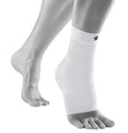 Bauerfeind Sprunggelenkbandage (Kompressionsbandage) Sports Compression Ankle Support weiss - 1 Stück