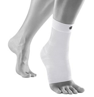 Bauerfeind Sprunggelenkbandage (Kompressionsbandage) Sports Compression Ankle Support weiss - 1 Stück
