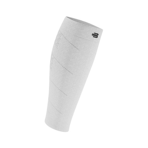 Bauerfeind Waden Kompressionsstulpen Run Compression Sleeves weiss Herren - 2 Stück