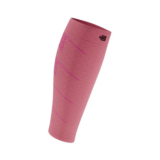 Bauerfeind Waden Kompressionsstulpen Run Compression Sleeves koralpink Damen - 2 Stück