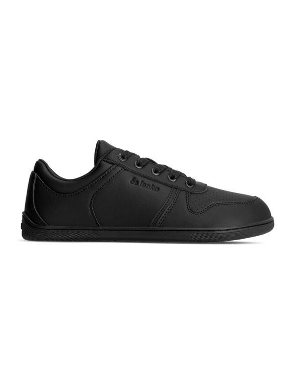 Be Lenka Barfussschuhe Sneaker Echo (flexible Sohle, Zero Drop, Leder) schwarz