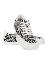 Be Lenka Buty Barfuß Sneaker Rebound (elastyczna podeszwa, czyste uczucie chodzenia boso) Zebra czarno/biała