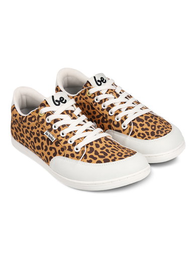 Be Lenka Barfussschuhe Sneaker Rebound (flexible Sohle, pures Barfußgefühl) Leopard braun
