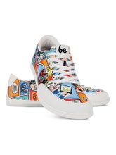 Be Lenka Buty Barfurowe Sneakers Rebound (elastyczna podeszwa, czucie boso) Komiksy kolorowe