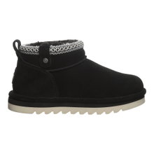 Bearpaw Winterstiefel Langly (Veloursleder, warm) schwarz Damen