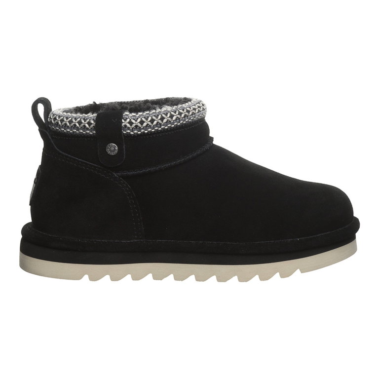 Bearpaw Winterstiefel Langly (Veloursleder, warm) schwarz Damen