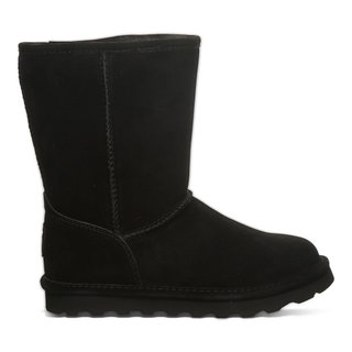 Bearpaw Winterstiefel Elle Short (Veloursleder, warm) schwarz Damen