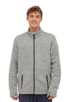 Bench Fleecejacke Agito (wasserabweisend, moderner Design) grau Herren