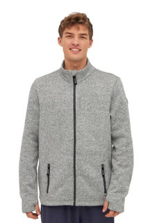 Bench Fleecejacke Agito (wasserabweisend, moderner Design) grau Herren