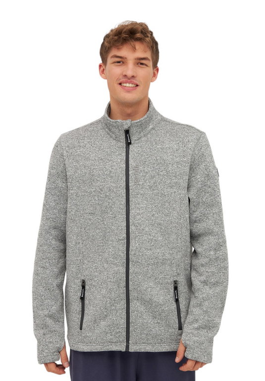 Bench Fleecejacke Agito (wasserabweisend, moderner Design) grau Herren
