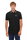 Bench Freizeit-Polo Gruff (100% Baumwolle) schwarz Herren