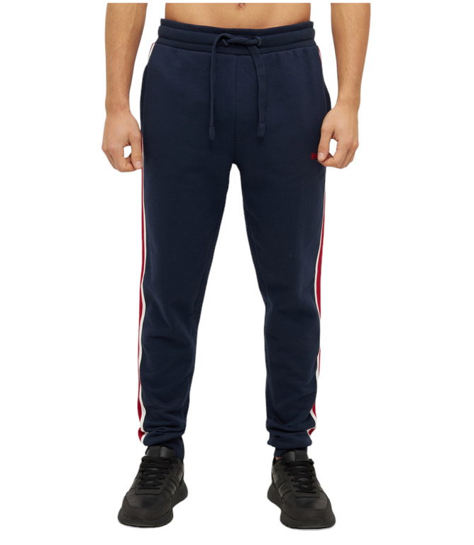 Bench Freizeit-Jogginghose Remmio (Baumwolle, hoher Tragekomfort) navyblau Herren