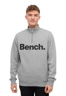 Bench Pullover Plinth (Half-Zip) grau Herren