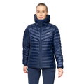 Bergans Winter-Daunenjacke Rabot Light Down mit Kapuze (leicht, warm) navyblau Damen