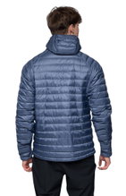 Bergans Daunenjacke Vaagaa Light Down Hood (windabweisend) dunkelblau/schwarz Herren